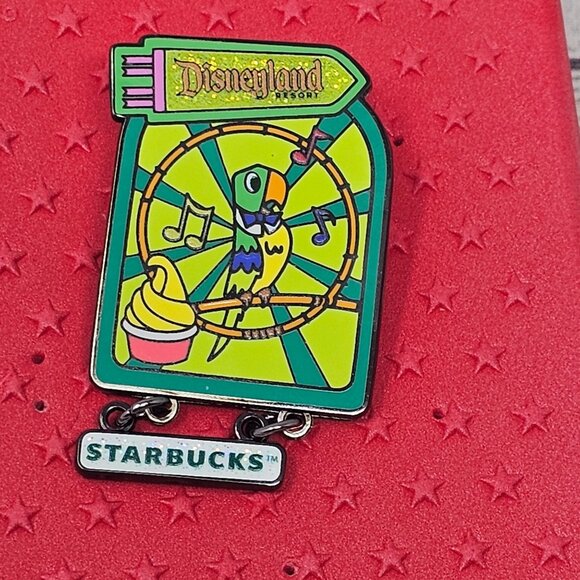 Disneyland Starbucks Mystery Pin Set - Enchanted Tiki Room with Dole Whip - Picture 1 of 3